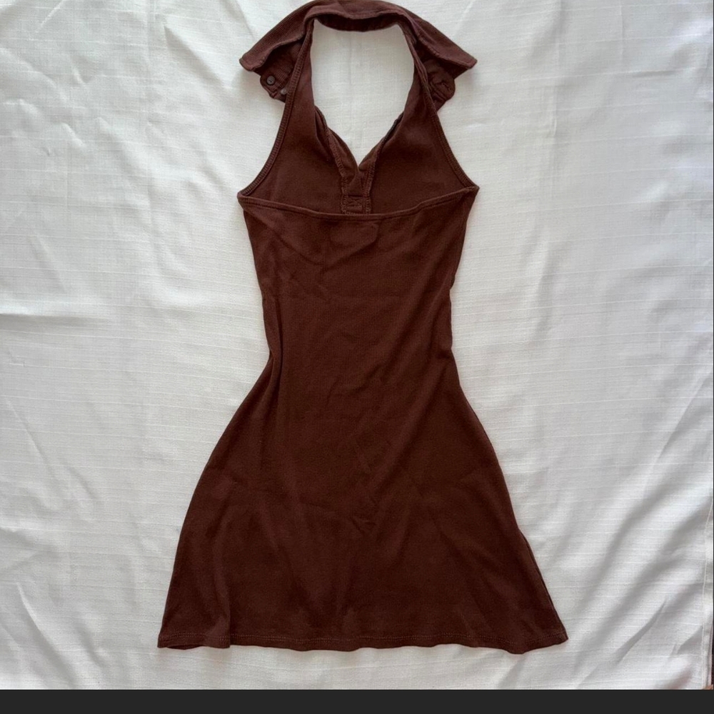 Streetwear Society Chocolate Backless Dress